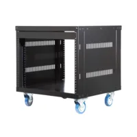 ARACK8U — Rack universal 19" de 8 unidades con ruedas