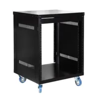 ARACK12U — Rack universal 19" de 12 unidades con ruedas