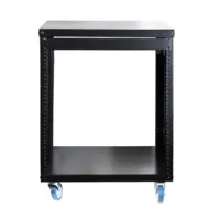ARACK12U — Rack universal 19" de 12 unidades con ruedas