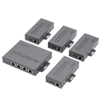 Ver informacion sobre Extensor Splitter 1x4 1080p con KVM | IP | Loop Back | IR | 200m 