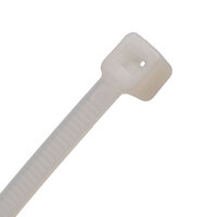 Ver informacion sobre 2.5x100mm Natural, Nylon 66 cable tie