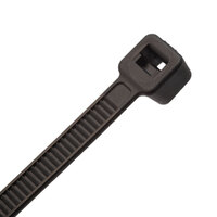 Ver informacion sobre 4.8x200mm Black, Nylon 66 cable tie