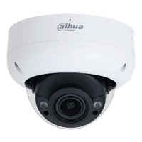 Ver informacion sobre Domo IP H265 5M DN SMART WDR Starlight IVS SMD IR40m 2.7-13.5VFM IP67 IK10 PoE MIC AI 