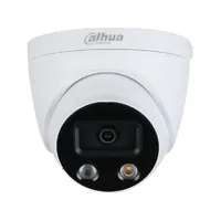 Ver informacion sobre Mini Dome IP H265 AI 5M DN SMART WDR Starlight IR50m + LED White Light 2.8mm IP67 PoE SD AUDIO MIC E/S