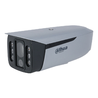 Ver informacion sobre Tubular IP H265 4+4MP(2 CÁMARAS EN 1) Starlight+ WDR LED80m/IR120m 8-56VFM/3.6mm IP67 PoE SD AUDIO E/S AI