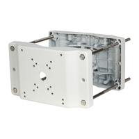 Ver informacion sobre Adaptador a poste para Speed Domo, PTZ y cajas de vigilancia exterior Anticorrosión (Aluminio y Acero inoxidable)