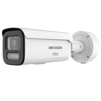 Ver informacion sobre Hikvision cámara IP Bullet gama PRO ColorVu3.0 - Resolución 4 MPx | PoE IEEE802.3at - ColorVu3.0: imagen a color HikAI-ISP F1.2 1/1.8&quot; - Lente Motorizada 2.8 - 12 mm - AcuSense3.0 | Luz híbrida hasta 60m -  Alarmas 1/1  | IP67 | IK10 | NEMA 4X
