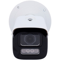 Hikvision cámara IP Bullet gama PRO ColorVu3.0 - Resolución 4 MPx | PoE IEEE802.3at - ColorVu3.0: imagen a color HikAI-ISP F1.2 1/1.8&quot; - Lente Motorizada 2.8 - 12 mm - AcuSense3.0 | Luz híbrida hasta 60m -  Alarmas 1/1  | IP67 | IK10 | NEMA 4X