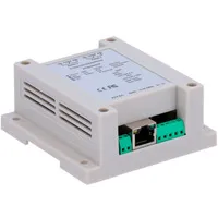 Módulo de adquisición y control de datos - 2 entradas digitales | 2 salidas de relé (NO/NC) - Protocolos: Modbus/TCP, TCP/IP, UDP, HTTP,... - Servidor web integrado - Puerto Ethernet 10/100 Base-TX | Puerto WiFi - No incluye alimentador (12VDC/1A)