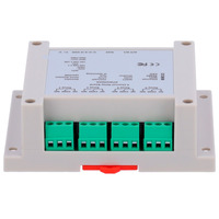 Módulo de adquisición y control de datos - 4 entradas digitales | 4 salidas de relé (NO/NC) - Protocolos: Modbus/TCP, TCP/IP, UDP, HTTP,... - Servidor web integrado - Puerto Ethernet 10/100 Base-TX | Puerto WiFi - No incluye alimentador (12VDC/1A)
