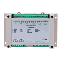 Módulo de adquisición y control de datos - 8 entradas digitales | 8 salidas de relé (NO/NC) - Protocolos: Modbus/TCP, TCP/IP, UDP, HTTP,... - Servidor web integrado - Puerto Ethernet 10/100 Base-TX | Puerto WiFi - No incluye alimentador (12VDC/1A)