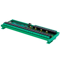 Ver informacion sobre Módulo de adquisición y control de datos - 32 entradas digit. | 23 salidas de relé (NO/NC) - Protocolos: Modbus/TCP, TCP/IP, UDP, HTTP,... - Servidor web integrado - Puerto Ethernet 10/100 Base-TX | Puerto WiFi - Montaje en carril DIN