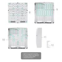 Ajax Case D (430×400×133). Color Blanco