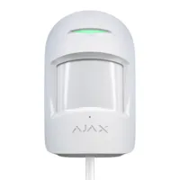 Ver informacion sobre Ajax CombiProtect Fibra. Detector  PIR  y rotura de cristal cableado Fibra . Color blanco