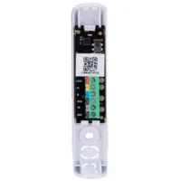 Ajax DoorProtect Plus Fibra. Contacto magnético, impacto e inclinación cableado Fibra. Color blanco