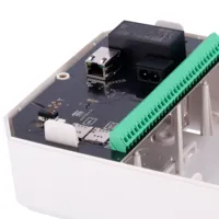 Ajax Hub Hybrid 2G Fibra. Central híbrida 2G (2 tarjetas SIM). Color blanco. G3
