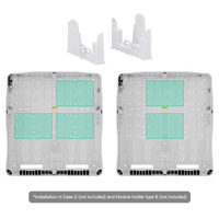 Expansor de zonas cableadas Grado 3 - Protocolo Fibra - Hasta 18 entradas cableadas  - Alarma configurable NC, NO, EOL, 2EOL, 3EOL - Doble tamper anti-apertura - Doble salida de alimentación 12V / 1A