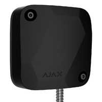 Detector sísmico cableado con un sensor de impacto adicional, Negro