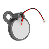 Detector sísmico cableado con un sensor de impacto adicional, Negro