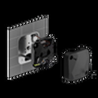 Detector sísmico cableado con un sensor de impacto adicional, Blanco