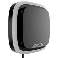 Sirena exterior - Certificado NFA2P y grado 3 - Protocolo Fibra - Ajax Superior - Tornillo de fijación inferior - Presión sonora máxima 107 dB - 2 tamper antisabotaje - Marco LED señalización