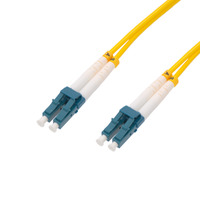 Cable de fibra óptica LC/UPC a LC/UPC Monomodo Duplex, 10m