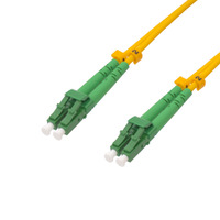 Cable de fibra óptica LC/APC a LC/APC Monomodo Duplex, 10m