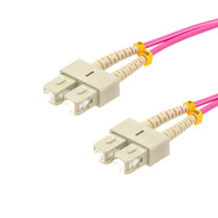Ver informacion sobre Cable de fibra óptica SC/UPC a SC/UPC OM4 Duplex, 1m