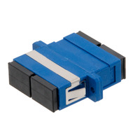 SC/UPC SM DX With Flange Adapter for patch panel