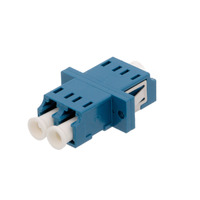 Ver informacion sobre LC/UPC SM DX Adapter with Flange for patch panel