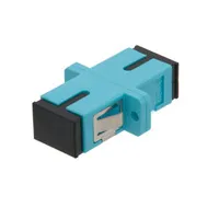 Ver informacion sobre SC OM3 SX adaptador con pestaña para patch panel