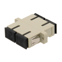 SC/PC MM DX Adapter with Flange para patch panel