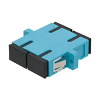 Ver informacion sobre SC OM3 DX adaptador con pestaña para patch panel