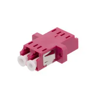 Ver informacion sobre LC OM4 DX Adapter with Tab for Patch Panel