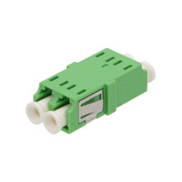 LC/APC SM DX adaptador sin pestañas