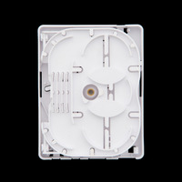 Ver informacion sobre Caja para Fibra Optica para 4 Fusiones y 2 Adaptadores [No Incluidos][102x80x25mm]