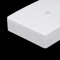 Caja para Fibra Optica para 4 Fusiones y 2 Adaptadores [No Incluidos][102x80x25mm]