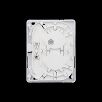 Ver informacion sobre Caja para Fibra Optica para 2 Fusiones y 2 Adaptadores [No Incluidos][100x82x25mm]