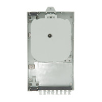 Caja para Fibra Optica para 8 Fusiones y 8 Adaptadores [No Incluidos][235x126x52mm]
