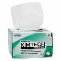 Kimtech Science™ Lingettes pour tâches délicates Kimwipes™, boîte de 280 unités