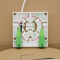 KIT ICT2 acometida para viviendas Caja + 2 Fibras conectorizada SC/APC CPR-Dca, 40m