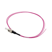 Pigtail Simplex OM4 ST/UPC à fibre optiquen, 1.5m