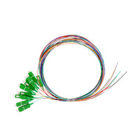 Ver informacion sobre Pack 12 pigtails monomodo multicolor SC/APC simplex, 1.5m