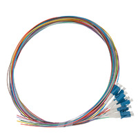 Ver informacion sobre Pack 12 pigtails monomodo multicolor LC/UPC simplex, 1.5m