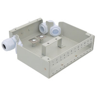 Panneau de Raccordement en Fibre Optique pour Rail DIN - 12 ports SC SX / LC DX