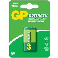 Ver informacion sobre R09, GreenCell (Cloruro de Zinc) 9v - Blister 1und.