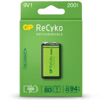 Ver informacion sobre 9V, LR09 ReCyko recargable 200mAh - Blister 1und.