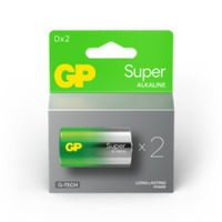 D, LR20 SUPER ALCALINA 1,5v - Blister 2und.