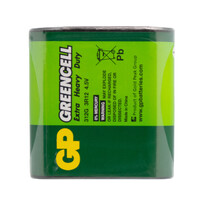 PETACA 3R12, GreenCell (Zinc Chloride) 4,5v - Blister 1un.