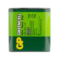 Ver informacion sobre PETACA 3R12, GreenCell (Cloruro de Zinc) 4,5v - Blister 1und.